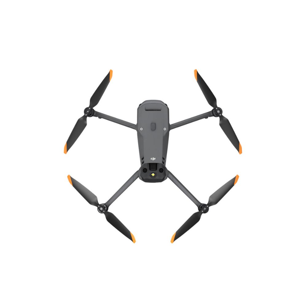 DJI Mavic 3T Enterprise drone with thermal and RGB camera for inspection and safety missions, top view